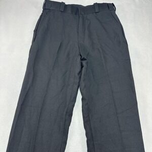 Tact Squad 7002 Pants Mens 34 Black Uniform Trousers Polyester At Ease Waistband